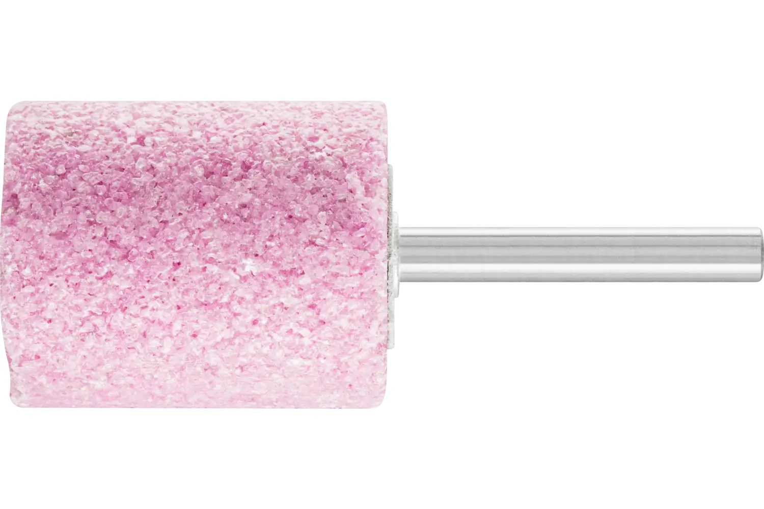 Picture of Pferd Vitrified Mounted Point, Steel Edge, 1-1/2" x 2, 30 Grit, W239, AO, 1/4" Shank